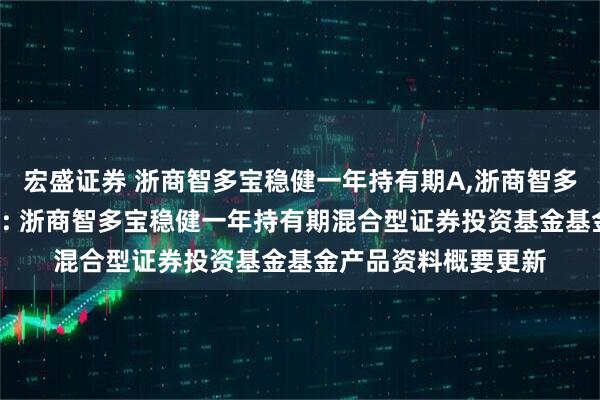 宏盛证券 浙商智多宝稳健一年持有期A,浙商智多宝稳健一年持有期C: 浙商智多宝稳健一年持有期混合型证券投资基金基金产品资料概要更新